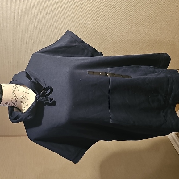 BANANA REPUBLIC blue hoodie... size XL....NEW! - Picture 2 of 10